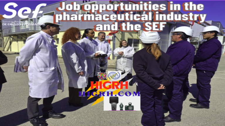 Students in training for chemical plant operator positions at Kinsy pharmaceutical company supported by SEF