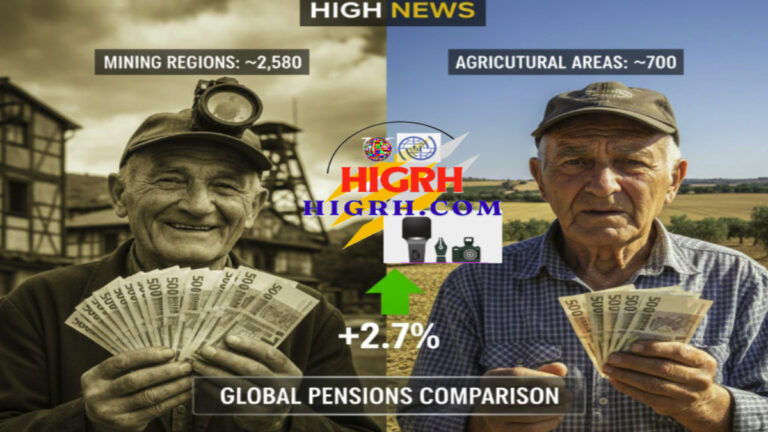 Comparison of Spanish mining and agricultural pensions with Sweden, France, and Canada systems.
