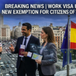 Work visa in Spain new exemption for citizens allowing short-term work without visa in Spain