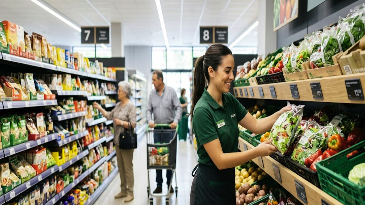 Tifer Jobs: 40 Positions Available and How to Apply 1 Tifer employee stocking products in a supermarketv