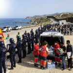 Migration crisis in Ceuta with protests, police and humanitarian aid