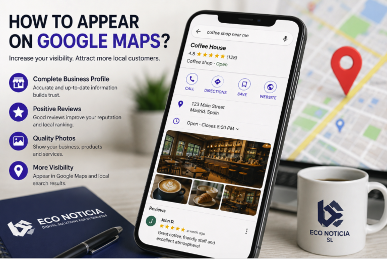 How to appear on Google Maps and improve local business visibility