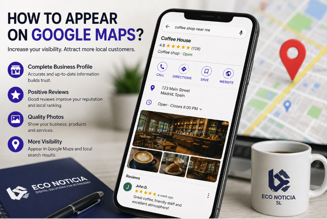 How to appear on Google Maps and improve local business visibility