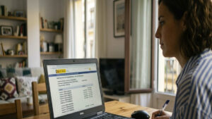 How to request a work life report online in Spain