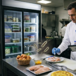 Salmonella in Spain food safety inspection with eggs and raw poultry