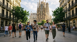Spain will be the world’s most visited country in 2040 with tourists in Barcelona