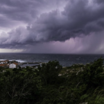Atlantic storm approaching Spain with heavy rain and strong winds