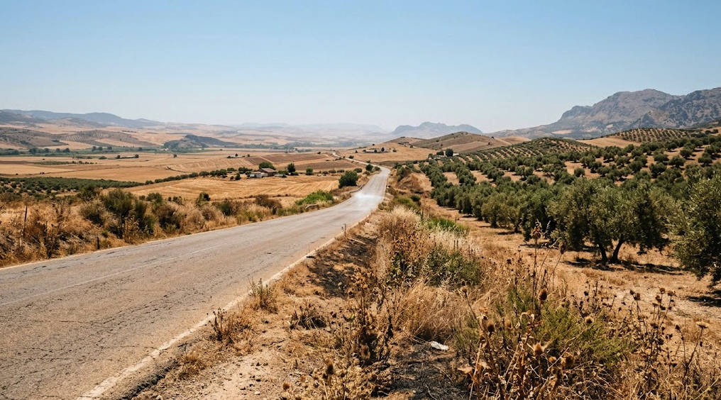 Calor extremo en Andalucía durante una jornada de altas temperaturas