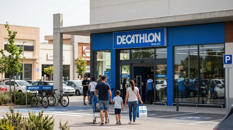 Decathlon new store in Aranjuez with 10 sales assistant jobs