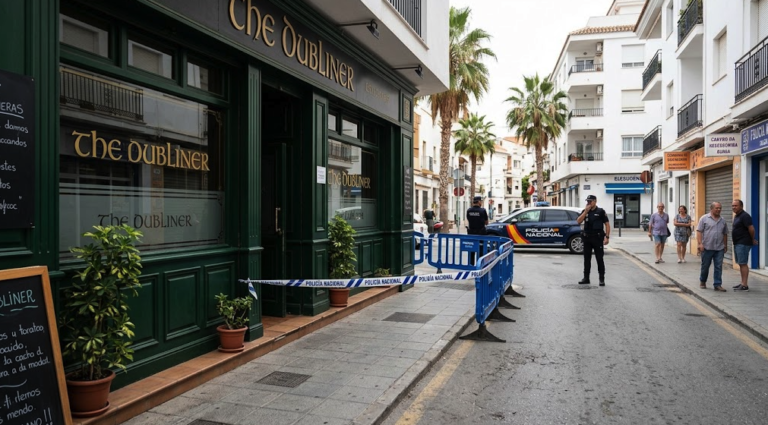Fuengirola pub linked to the investigation into the deaths of Eddie Lyons Jr and Ross Monaghan