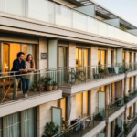 Residential apartment building with rental homes in Spain