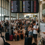 Flight delays and cancellations in Spain during the summer travel season